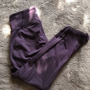 Lululemon 4 plum crop